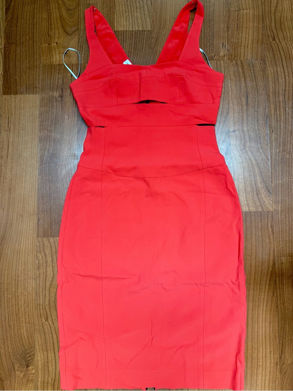 Narciso Rodriguez Women’s Red Bodycon Cutout Dress